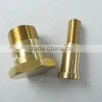 Supply Brass/Metal CNC Machining Parts, Custom CNC Turning Machining Black Derlin Material Custom Metal Parts photo-2