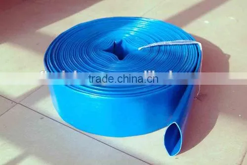 Blue Color Lay Flat Water Hose photo-4