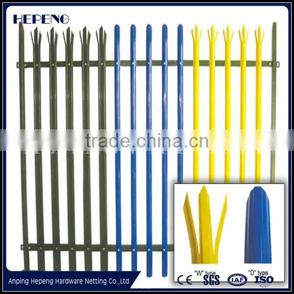 Palisade Fencing/Colourful W and D Section Pale Palisade Fence photo-4