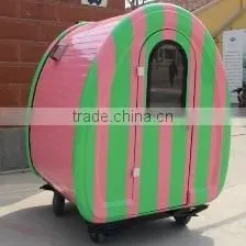 2016 China Mobile Hand Push Food Cart for Sale photo-2