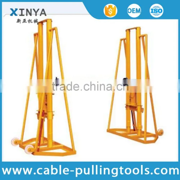 5T Cable Drum Stand With Hydraulic Lifting Jacks photo-5