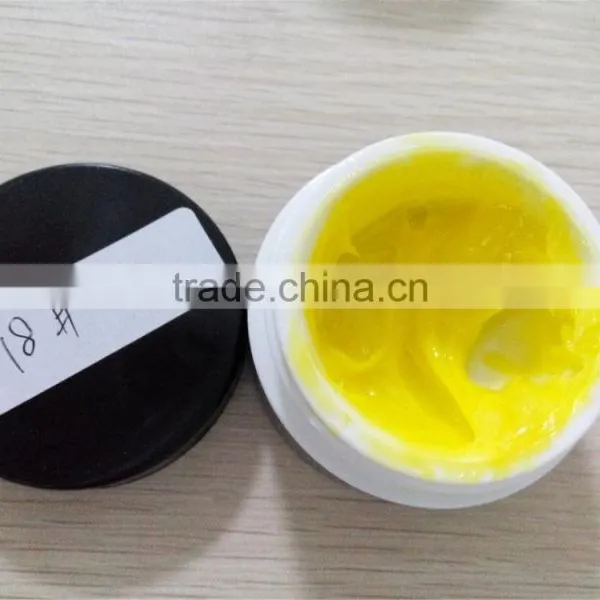 Yellow Thick uv Gel Nail Extension Jelly Gel No.18 photo-3