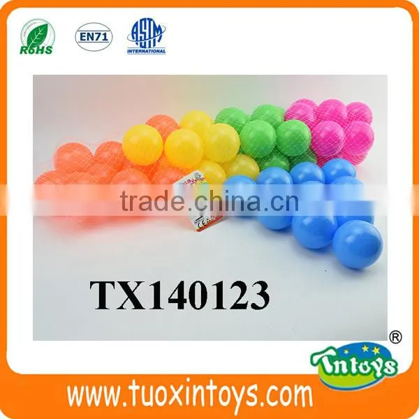 6cm Plastic Color Sea Ball Ocean Ball Pits Water Ball Inflatable Toy for Kids photo-6