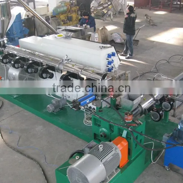 2016 Newest Pelletized Hdpe Plastic Flakes Granulating Machine Line photo-6
