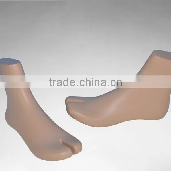 Skin Color Female Mannequin Silicone Girl Feet for Sock Display Mannequin photo-2