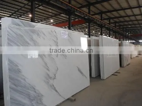 China Grey Veins White Marble Tile for Floor and Wall photo-5