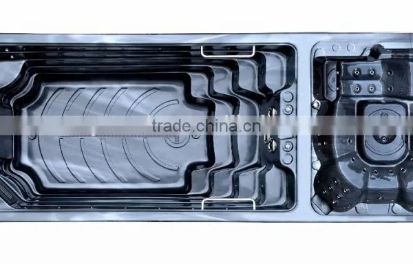 With CE,TUV,ETL Best Way Swimming Pool, 6 Meter Long Ourdoor Large Balboa Swim Spa Pool photo-4