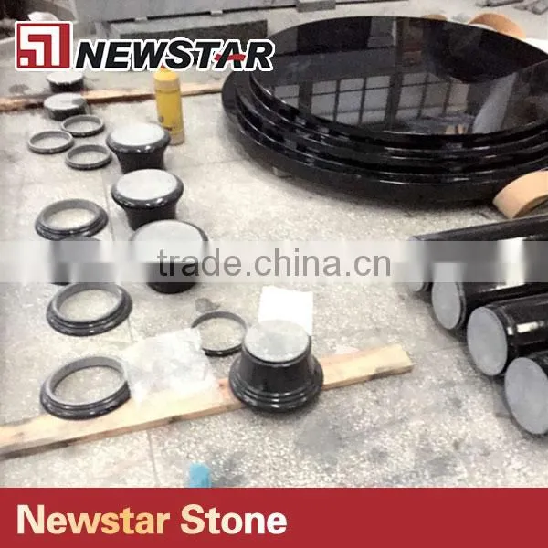Newstar Black Galaxy Gravestone With Pillar photo-5