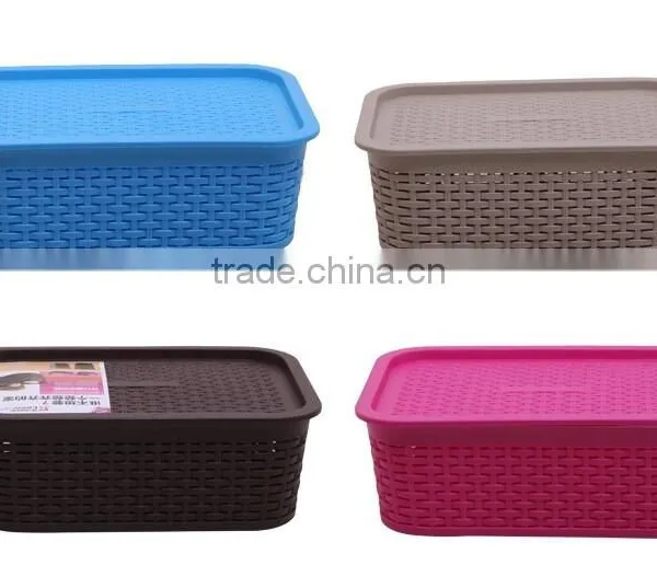 New Design Rattan Storage PP Basket for Living Room photo-4