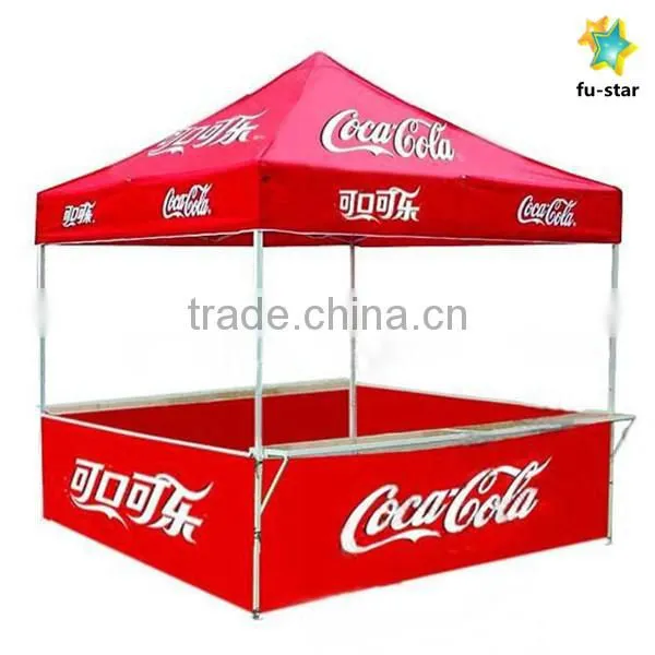 PN 3*3m Outdoor Advertising Trade Show Tent Gazebo High Quality Pop up Tent With Half Side Walls photo-4