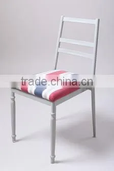 Wholesale Quality Antique Metal Square Back Dining Chair QL-T855 photo-2