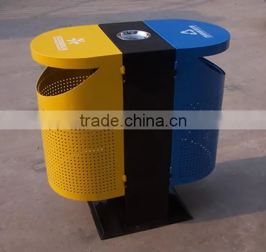 Arlau Outdoor Park Double Recycling Bin Picture photo-4