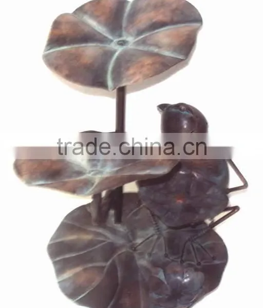 Metal Frog Water Fountain, Art Metal Water Fountains, Indian Water Fountains, Interior Water Fountains photo-3