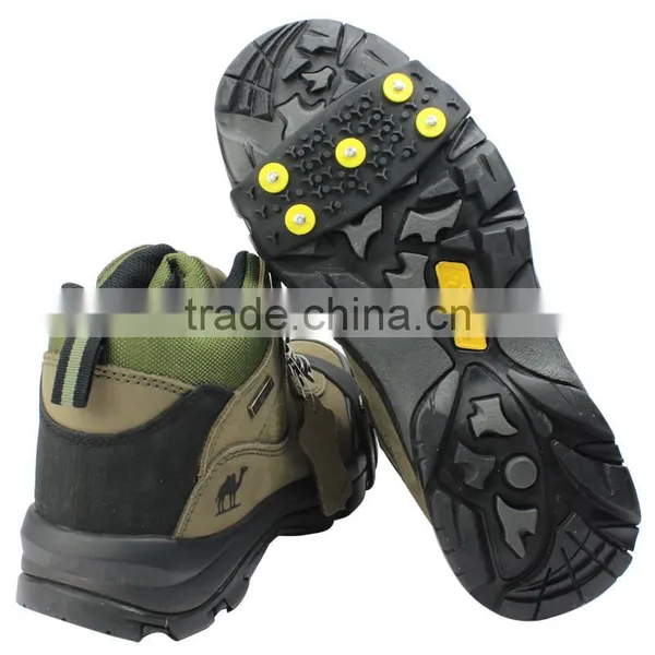Hot-selling Mountaineering Walking Non-slip Silicone Crampons 5 Teeth Crampons for Snow and Ice