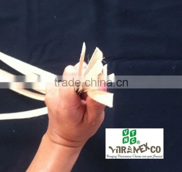 Raw Rattan Flat Oval Core God Polished, Flexible photo-3