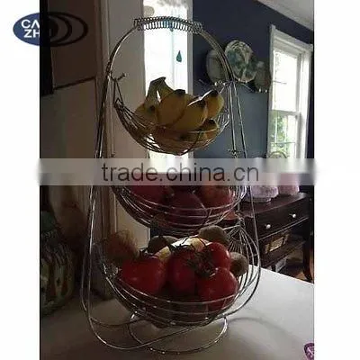 Stainless Steel Electrolytic Fruit Rack Display Shelf photo-2