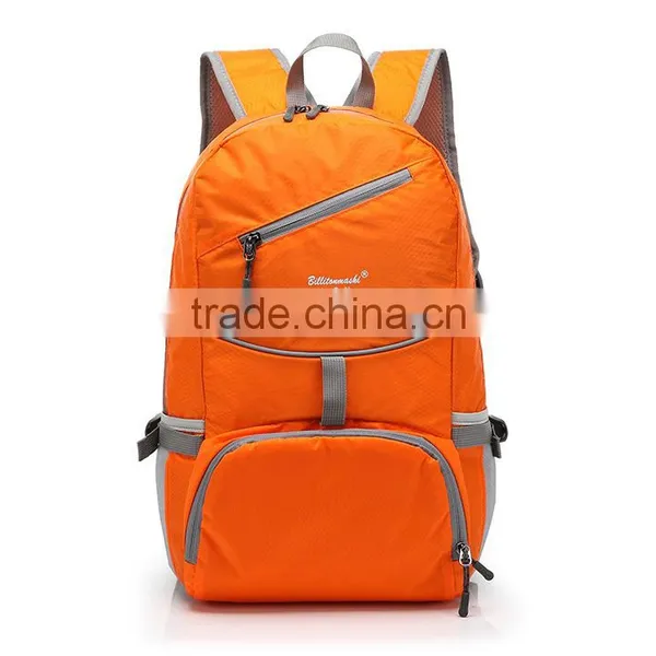 Lightweight Waterproof Folding Travel Backpack Cheap Gym Backpack photo-2