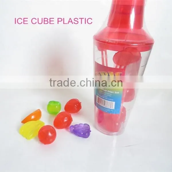 Plastic Cocktail Shaker Set 750ml photo-2