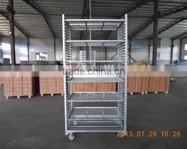 Good Quality Stainless Steel Garden Utility Cart for Plants photo-2
