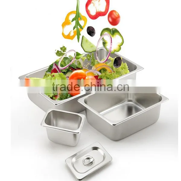 Stainless Steel Regular Food Container 1/2Gn Pan Resturant Equipment Gn Container Catering Food and Ice Cream Pan photo-4