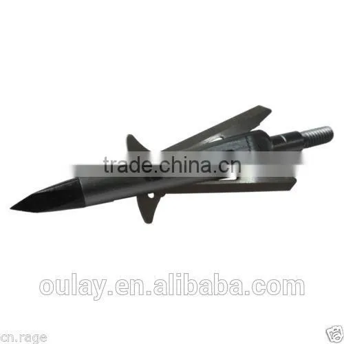 6pcs/ Package NAP Arrow Points /Receivers 100 Grain Trophy Arrowheads 2" Cut For Hunting photo-5