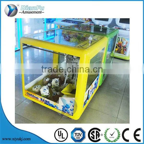New Design Toy Gift Coin-operated Game Machine for Kids / Magic Doll Cube Mini Toy Crane Machine photo-6