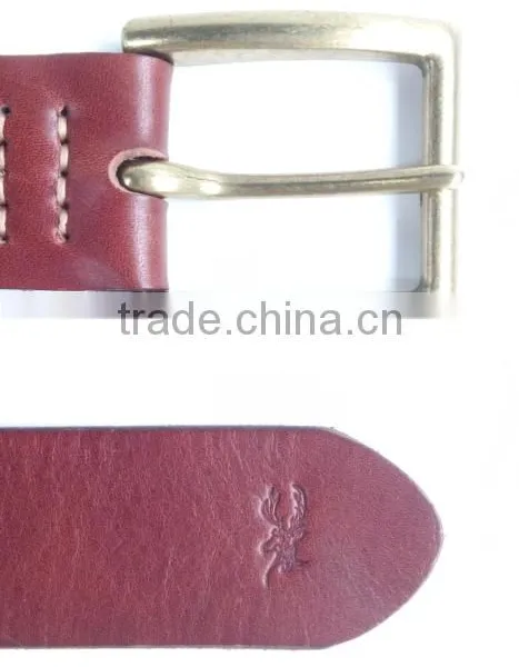 J51931 Trend Casual Belt Fashion Man's Dress Belt Casual Style Belt Genuine Leather Belt photo-3