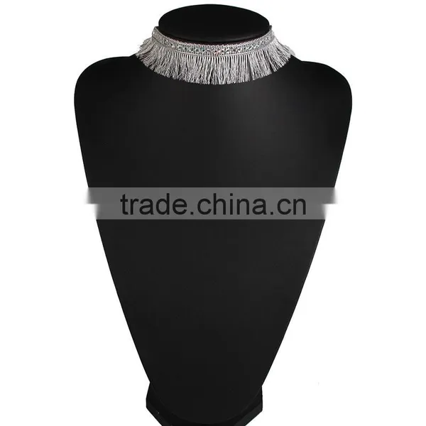 Big Brand Brief Choker Necklace Silver/gold Alloy Jewelry photo-5