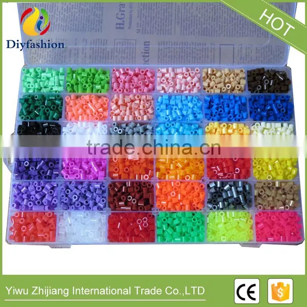 36 Color 5mm Hama Beads Perler Beads Box Set Fuse Beads for Kids Puzzle Toys Gifts 11000pcs photo-6