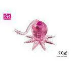 Jelly Vibrating Cock Rings, Octopus Shape With Powerful Electric Motor