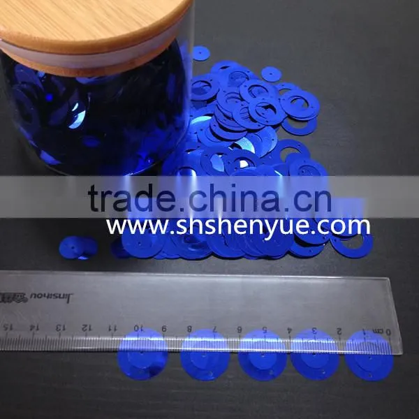 pet loose sequin film fabric material confetti