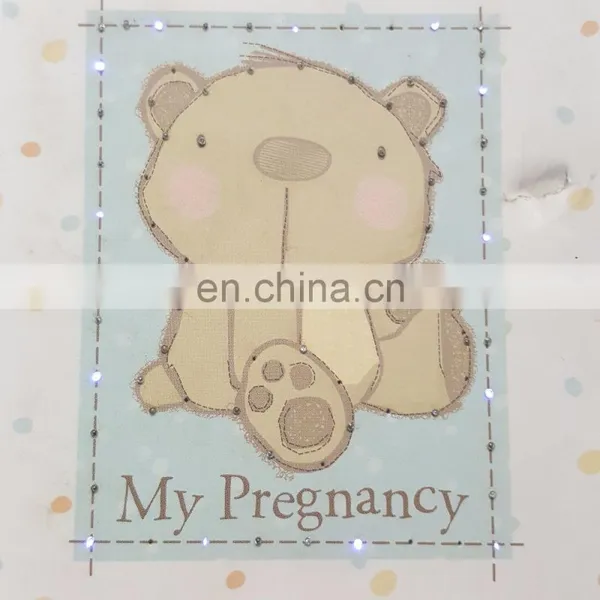 Fashion Journal Cute Diary Spiral Printing Led Light Customized Logo Notebook for Kid photo-4