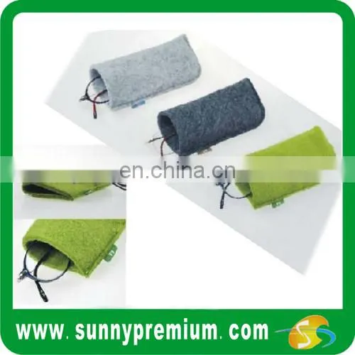100% Wool Felt Eyeglass Pouch