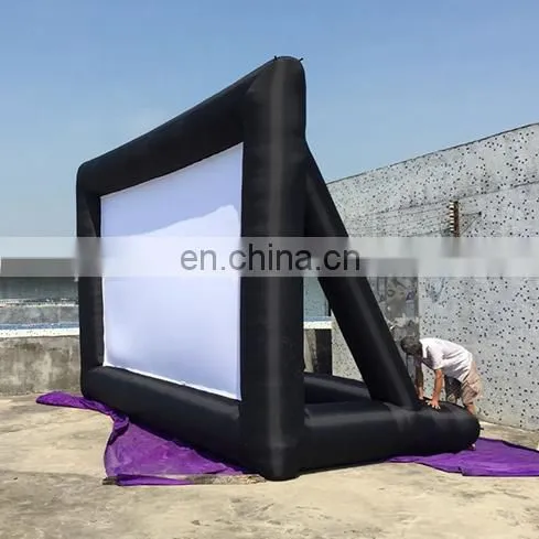 HI 210D Coated Nylon Outdoor Inflatable Movie Screen for Advertising photo-2