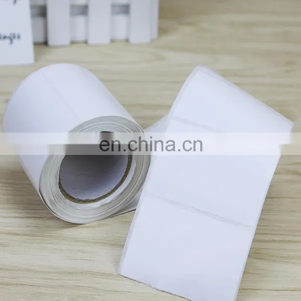 Hot Sale Self Adhesive Blank Pvc Roll Sticker With Glossy Lamination photo-3
