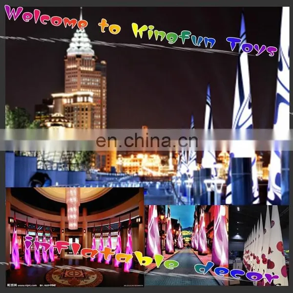 Total Printing Ground Inflatable LED Tusk for Party/show/event/stage photo-3