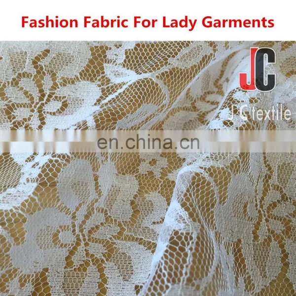 AL955 Shaoxing JC100% Polyester Wholesale Guipure Lace Fabric African photo-2