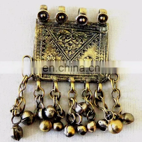 Homemade Afghan Fashion Vintage Necklace - Wholesale Afghani Tribal Pendant