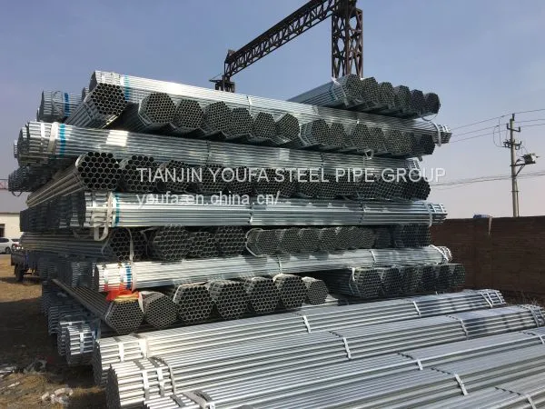 Pregalvanized Round Pipe GI Pipe Fence Pipe Zinc Coating 30 to 180g photo-3