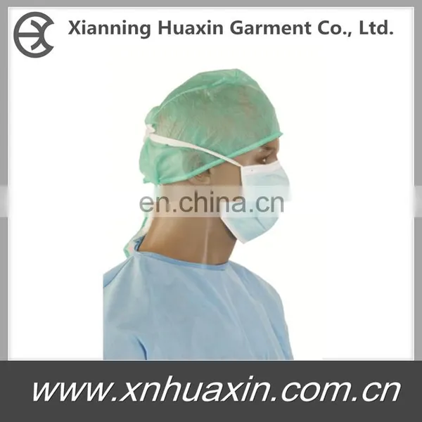 Breathable Doctor Caps With Elastic/Ties photo-2