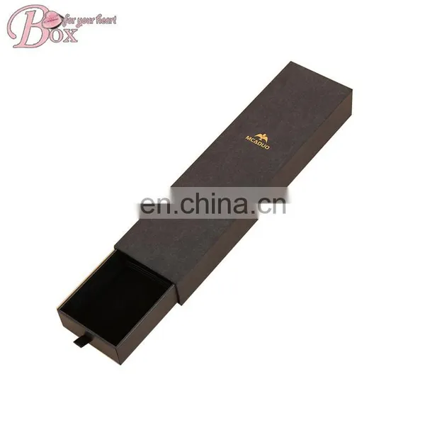 High-end Black Rectangular Jewelry Box photo-6