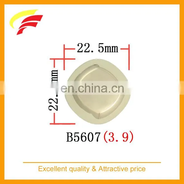 40L 25mm Customized Square Zinc Alloy Hand Sewing Button photo-2
