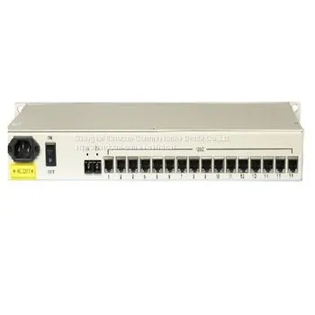 16*E1 + 4*10/100/1000M Ethernet PDH Fiber Multiplexer With Local Management photo-2