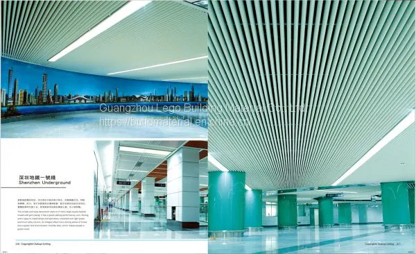 Leisure Clubs Curtain Wall Aluminum Square Pass Factory Wholesale photo-3