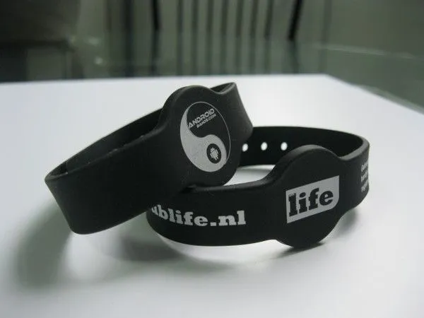 Accept Customed Logo & Color RFID Wristband Manufacture photo-4