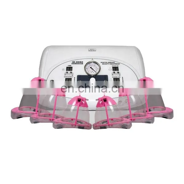 Hot Sale Portable Breast Vacuum Pump Enlargement Professional Far Infrared Heating Microcurrent Body Massage Machine photo-2