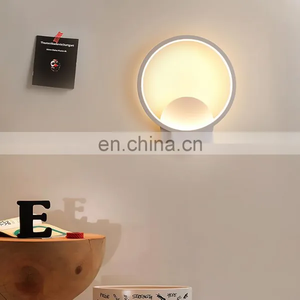 Led Aisle Lights Creative Round Wall Lamp Bedroom Study Bedside Wall Lamp Balcony Corridor Lights photo-4