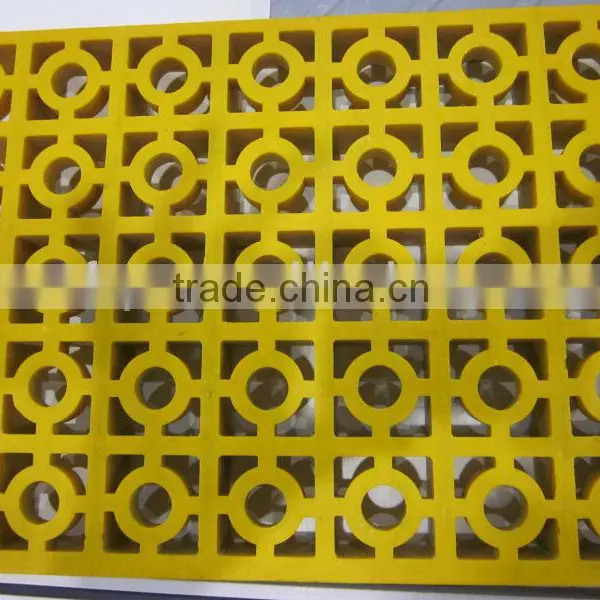 High-strength Glass Fiber Reinforced Plastic Grille/FRP Grating photo-4