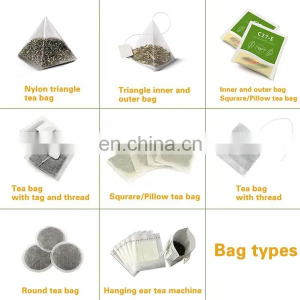 KV Automatic Aluminum Foil Herbal Tea Filter Bag Green Tea Packing Machine With Outer Bag photo-2