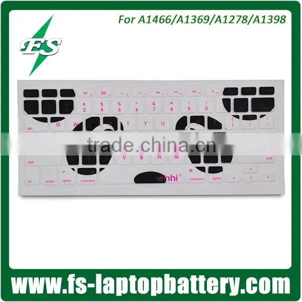 Newest Product Wholesale Colorful Keyboard Cover Silicone Skin For Macbook 12inch photo-4